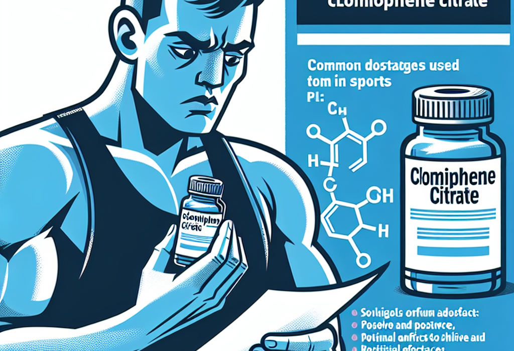 Dosierung von Clomiphene citrate im Sport: Was Sie wissen müssen