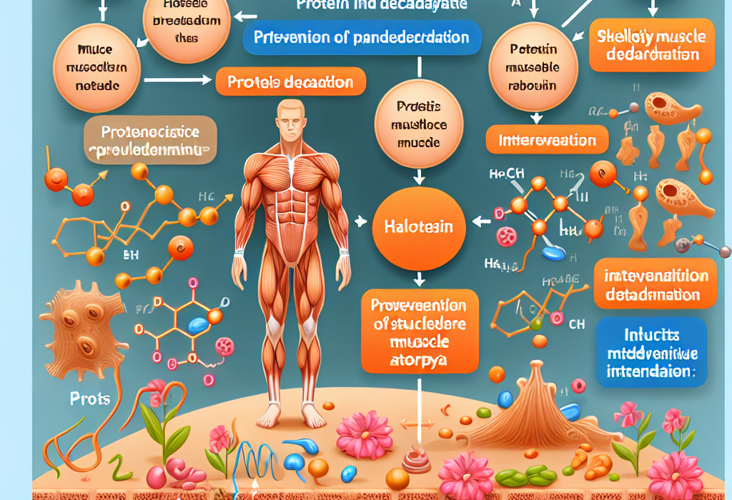 Einfluss auf Proteindegradation: Muskelabbauprävention durch Halotestin